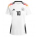 Camiseta Alemania Jamal Musiala #10 Primera Equipación para mujer Eurocopa 2024 manga corta